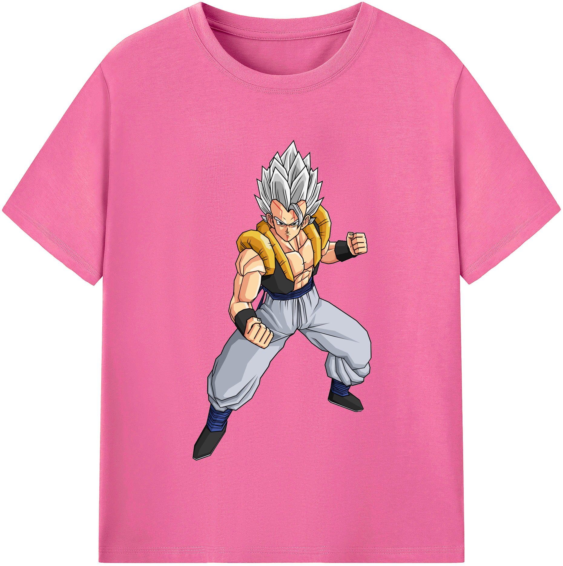 （画像用） ドラゴンボール ベジータ四世（Bejīta Yonsei）DRAGON BALL Vegeta IV レディースカジュアルプリントTシャツ（綿100％）